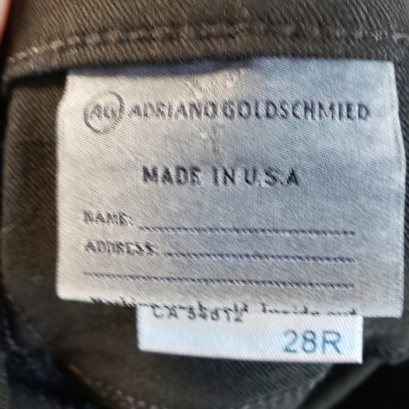 Adriano Goldschmied the Ally Colorblock Jean Legging Size 28R - Picture 12 of 13